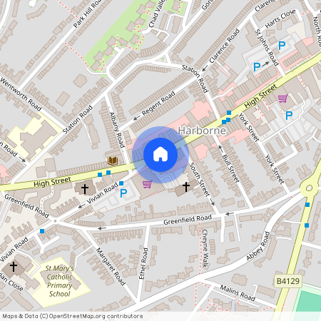 Flat 1, 174 High Street, Harborne, Birmingham, B17 9PP