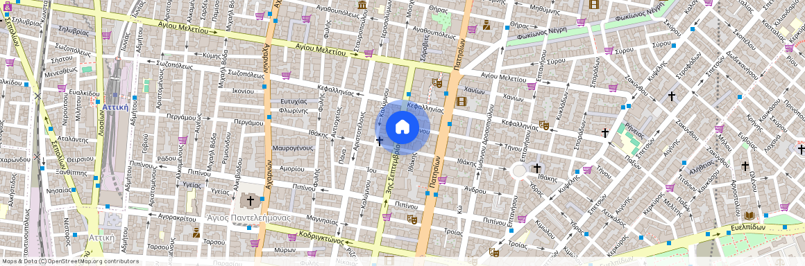 Άγιος Παντελεήμονας, Λεωφ. Πατησίων - Λεωφ. Αχαρνών