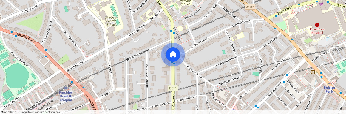 Fitzjohns Avenue, Hampstead, London, NW3