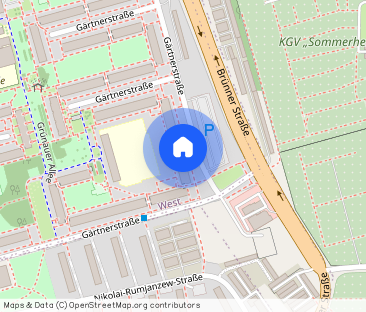 1-Raum-Wohnung mit Dusche und Westbalkon - Photo 1