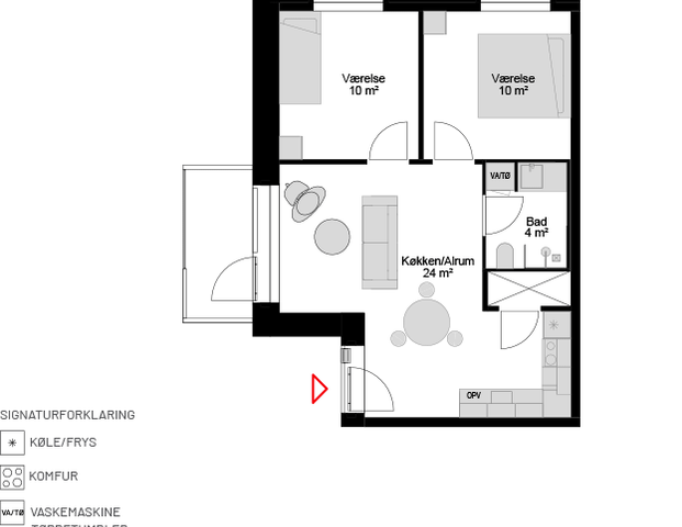 Godsbanen 95, 1. lejl. 6, Aalborg - Photo 1