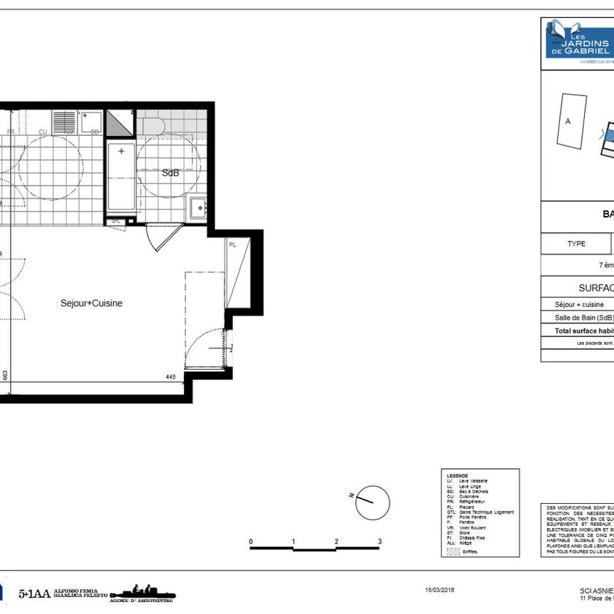 location Appartement T1 DE 34.3m² À ASNIERES - Photo 1
