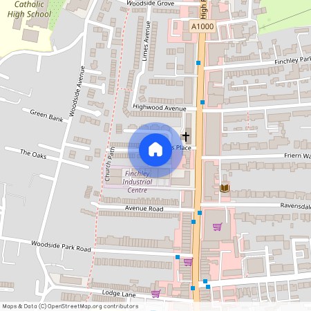 Fredericks Place, North Finchley N12