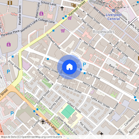 Le Bateau, 62 Duke Street, Liverpool, Merseyside, L1