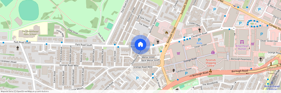 Claughton Road, Birkenhead, Wirral, Merseyside, CH41