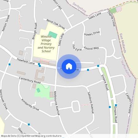 Hawfield Lane, Staffordshire DE15