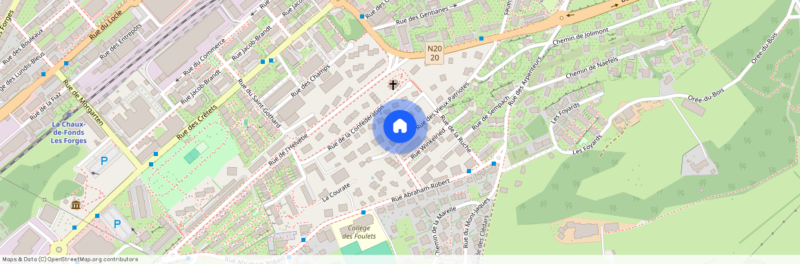 Vieux-Patriotes 46, 2300 La Chaux-de-Fonds