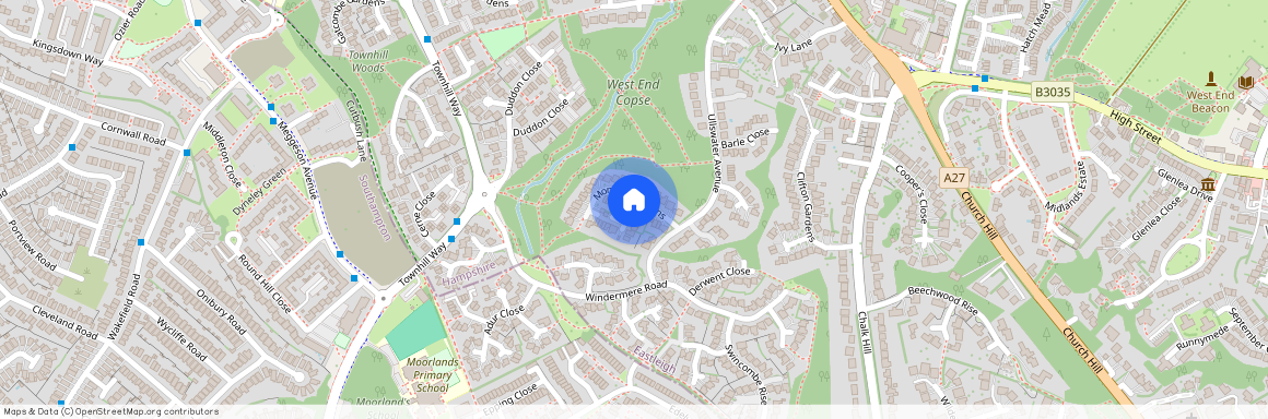 Monnow Gardens, West End, SO18