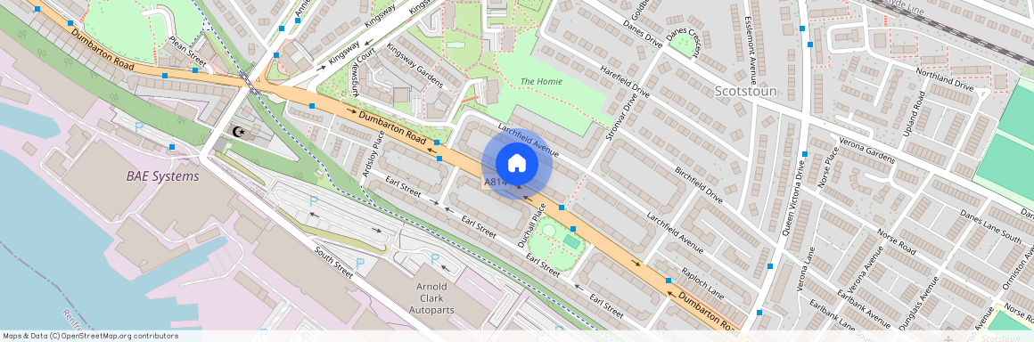 Dumbarton Road, 1/2, Glasgow, G14 9YE