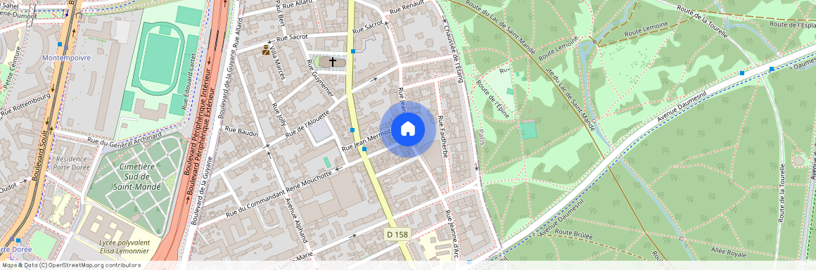 Rue Jeanne d'Arc, Francja, Saint-Mande