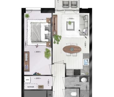 Te huur: Appartement Alfabetweg in Leiden - Foto 6