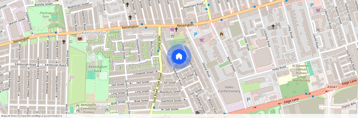 Odsey St, Kensington.