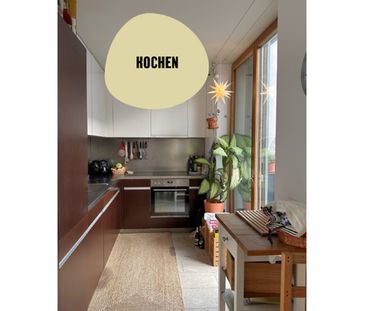 3½ Zimmer-Wohnung in Basel - St. Johann, möbliert, auf Zeit - Photo 6