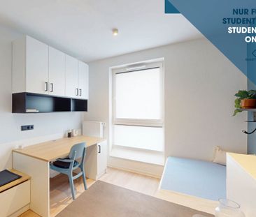 Smartes 1-Zimmer-Apartment für Studierende im Quartillion Wiesbaden - Foto 2