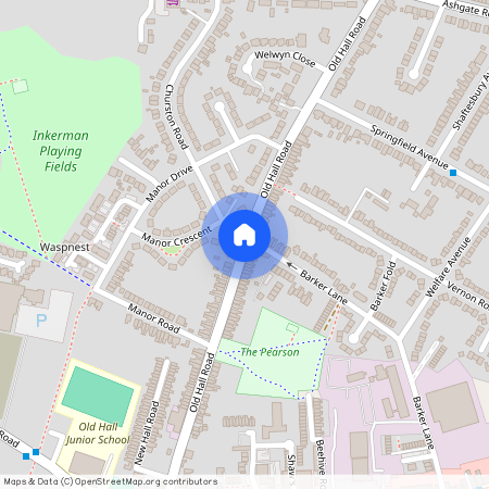 Old Hall Road, Chesterfield, S40