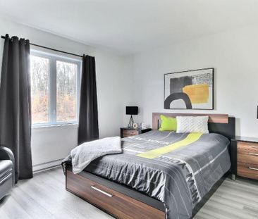 Superbe logement 4 1/2 + bureau à St-Nicolas, 2ème étage, climatisé... - Photo 2