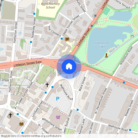 Lichfield Street, WS1, Walsall