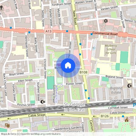 Burslem Street, London, E1