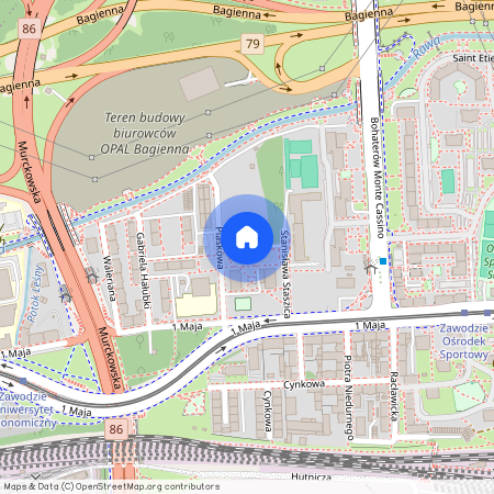 ul. Piaskowa, Zawodzie, Katowice, śląskie