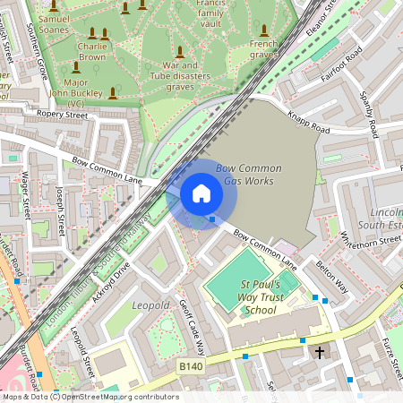 Bow Green, 120 Bow Common Ln, E3, London