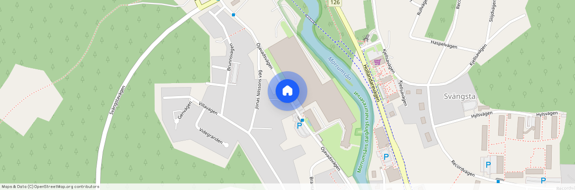 Öjavadsvägen, Svängsta