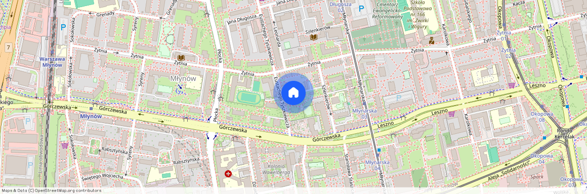 ul. Eustachego Tyszkiewicza, Młynów, Wola, Warszawa, mazowieckie