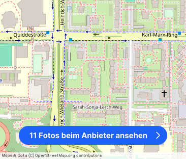 Schöne 4-Zimmer-Wohnung mit Westbalkon im familienfreundlichen Neup... - Foto 1