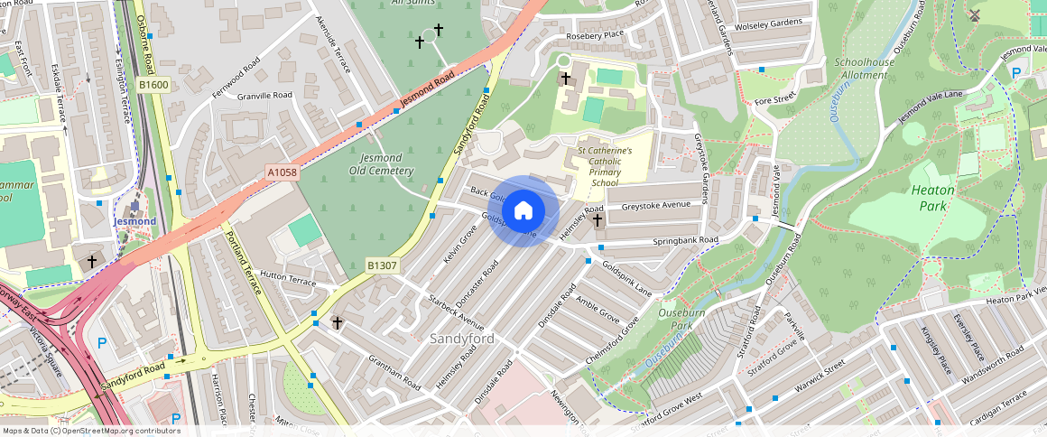 **, Goldspink Lane, Sandyford, Newcastle Upon Tyne, NE2 1NQ