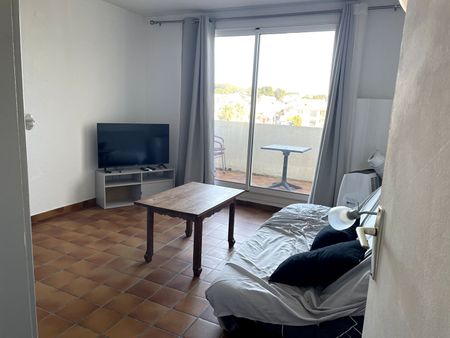 Appartement Sausset Les Pins 1pièce 27.95 m2, une terrasse belle vue port,, - Photo 2