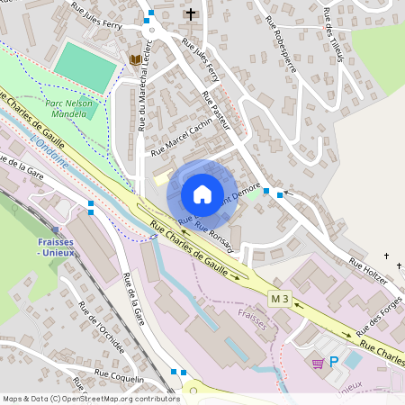 12 RUE LIEUTENANT DEMORE LE VIGNERON, Loire (42), 42240, Unieux