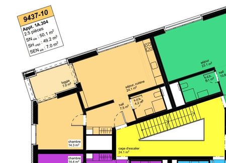 A1-304 - Magnifique appartement de 2,5 pièces avec vue sur le lac ! - Photo 5