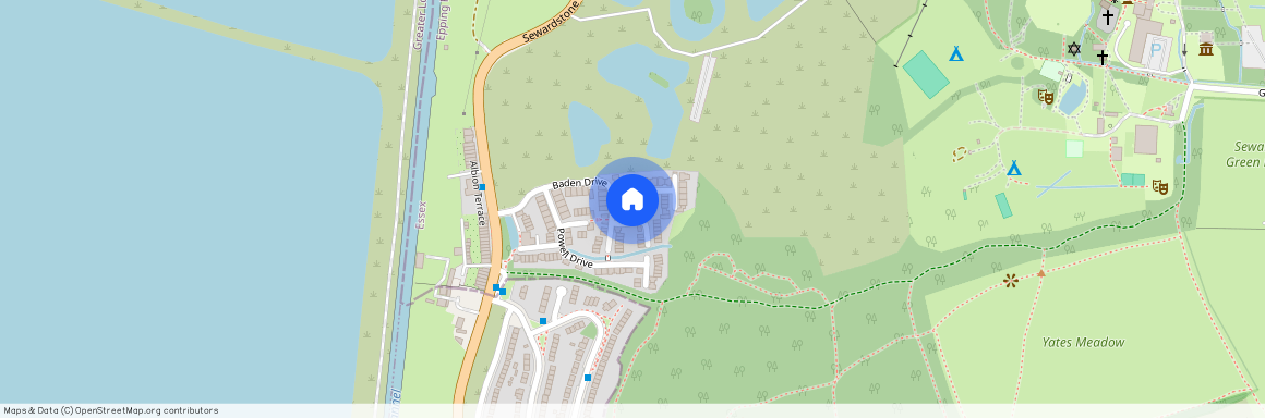 King George Way, Gilwell Hill, Sewardstone E4