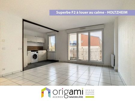 HOLTZHEIM - Agréable 2P avec balcon - Photo 4