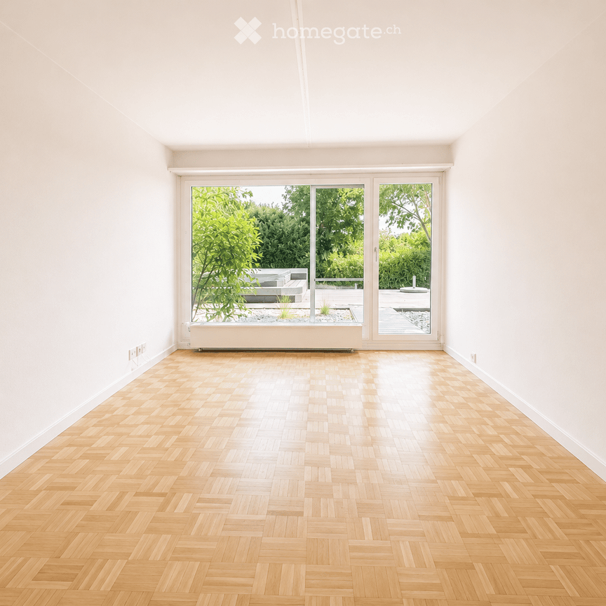 Wohnen wie im Einfamilienhaus – exklusive 5.5-Zimmerwohnung mit privatem Garten, Terrasse & Jacuzzi - Photo 1