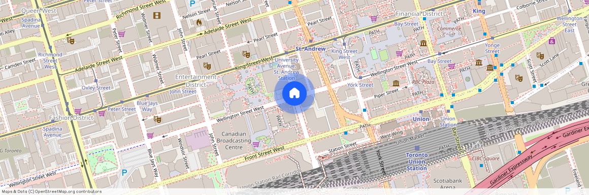 Simcoe Street, Wellington Place, Toronto