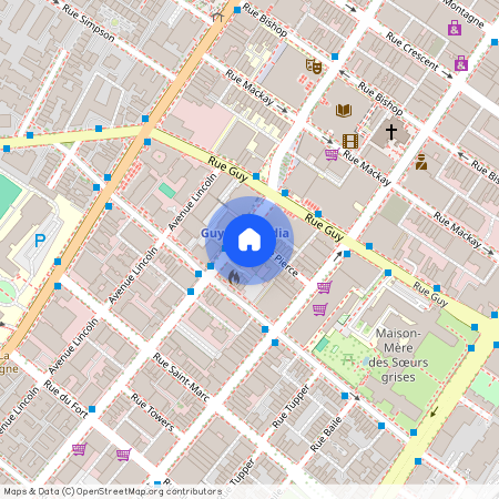 1650 Boulevard De Maisonneuve Ouest, Ville-Marie, Ville-Marie, Ile de Montréal, H3H 1J7