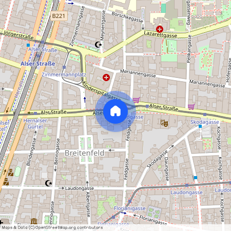 Alser Straße 53, Vienna