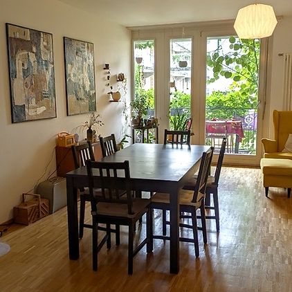 3 Zimmer-Wohnung in Basel - St. Johann, möbliert, auf Zeit - Photo 1