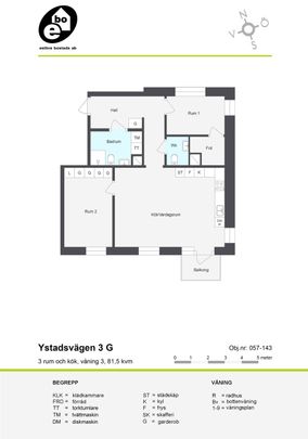 Ystadsvägen 3G, Eslöv Centrum - Foto 1