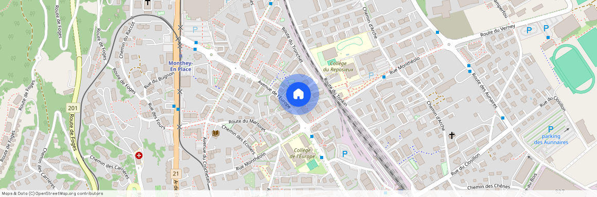 Av. de l'Europe 53A, 1870 Monthey