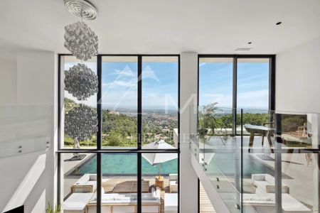 VENCE - Magnifique villa neuve contemporaine vue mer - Photo 3