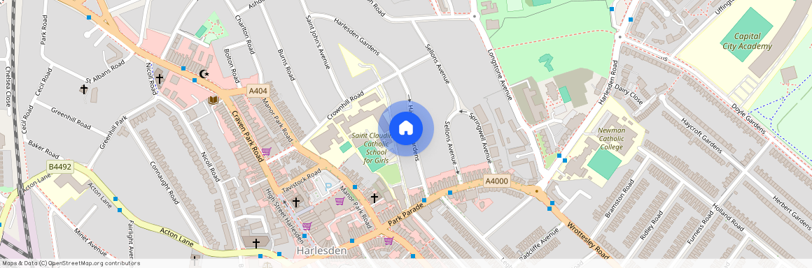 Harlesden Gardens, Harlesden, London, NW10