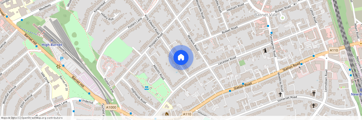 King Edward Road, Greater London, Herts, EN5