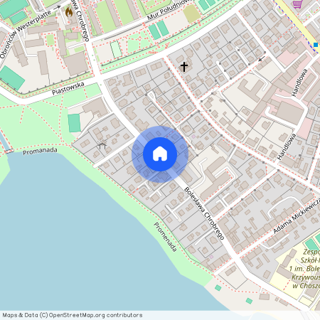 ul. Bolesława Chrobrego, Choszczno, Choszczno, choszczeński, zachodniopomorskie