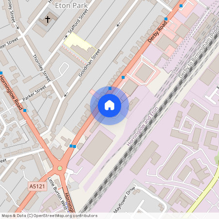 Derby Road, Staffordshire, Burton upon Trent, DE14