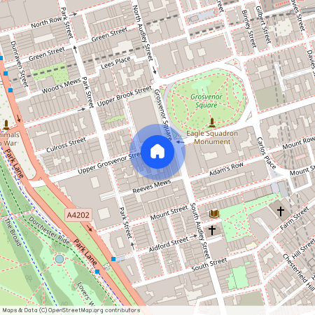 Upper Grosvenor Street, Mayfair, London, W1K