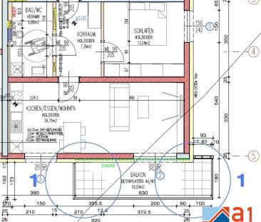 Schöne 2- Zimmerwohnung mit Balkon und Parkplatz! - Photo 5