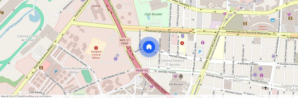 blas pascal, Colonia Bosque de Chapultepec I Sección, C.P. 11580, Df / Cdmx