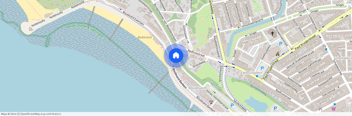 Boulevards Bankert en Evertsen, 4382 AC, Boulevard Bankert, Vlissingen