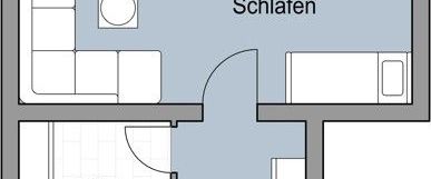Rundum wohlfühlen: gemütliche 1-Zimmer-Wohnung mit Terrasse - Foto 1